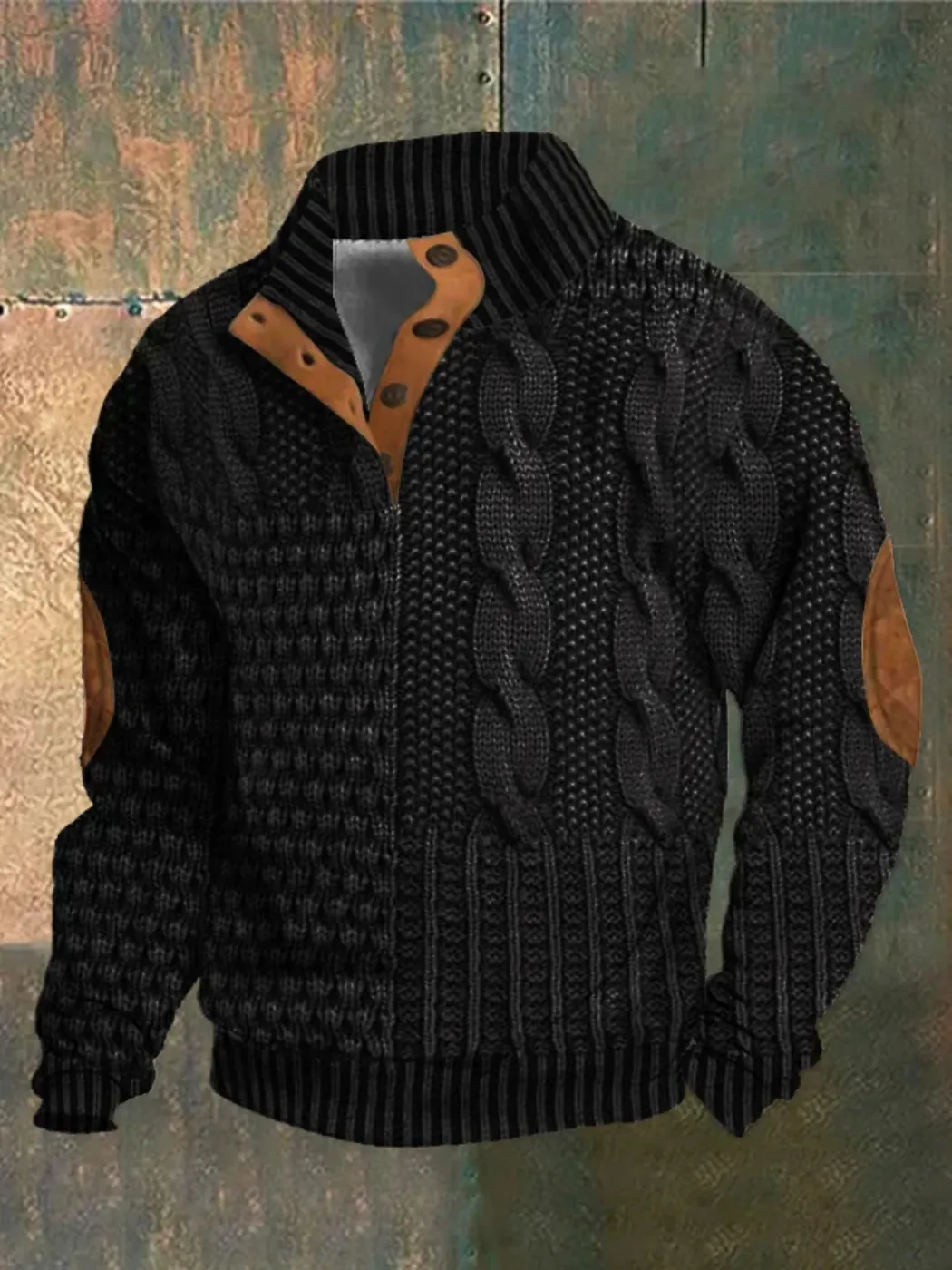 Retro-Inspired Warm Oliver Sweatshirt | Stylish Comfort for Modern Men
