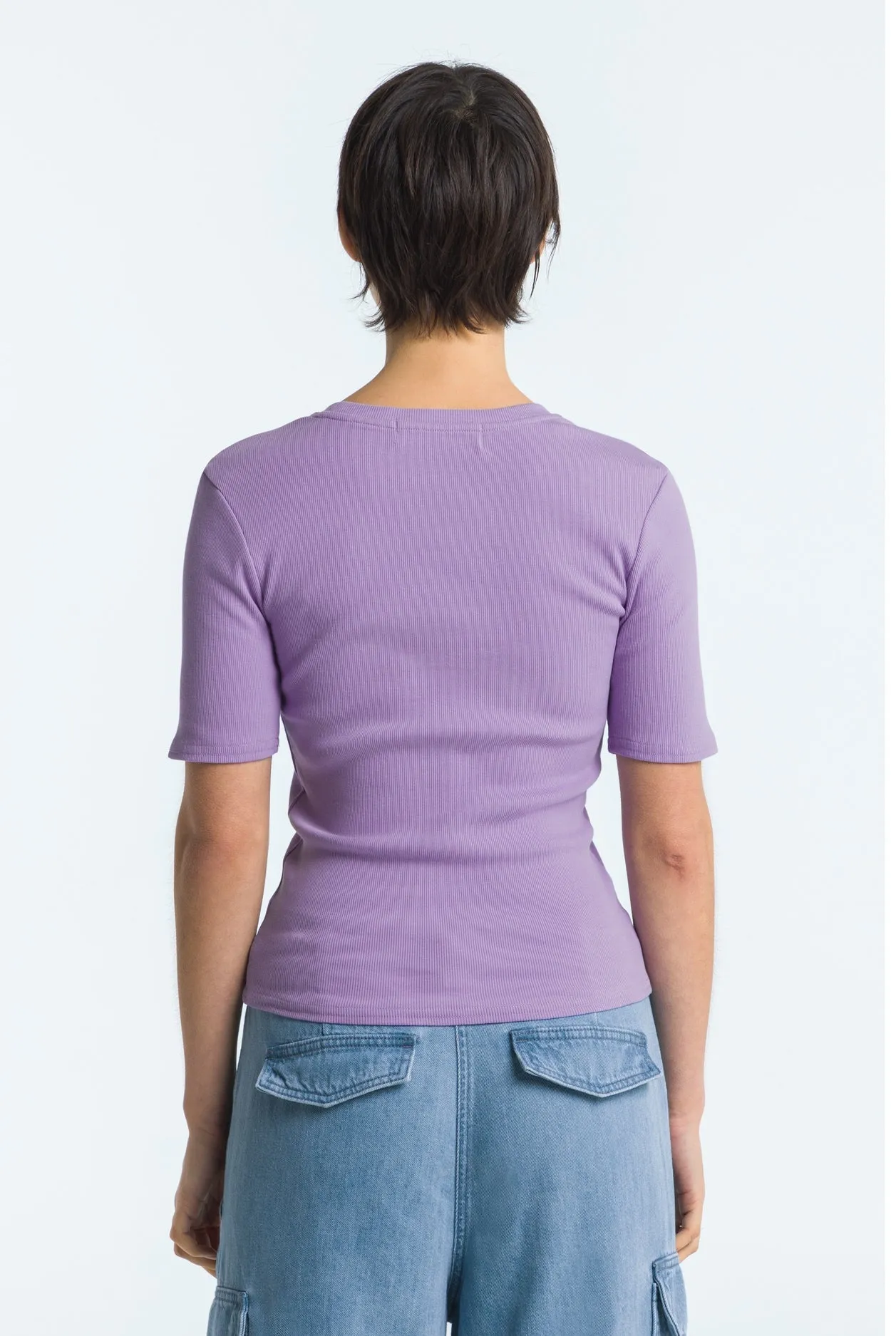 Rina T-Shirt Violet Tulip