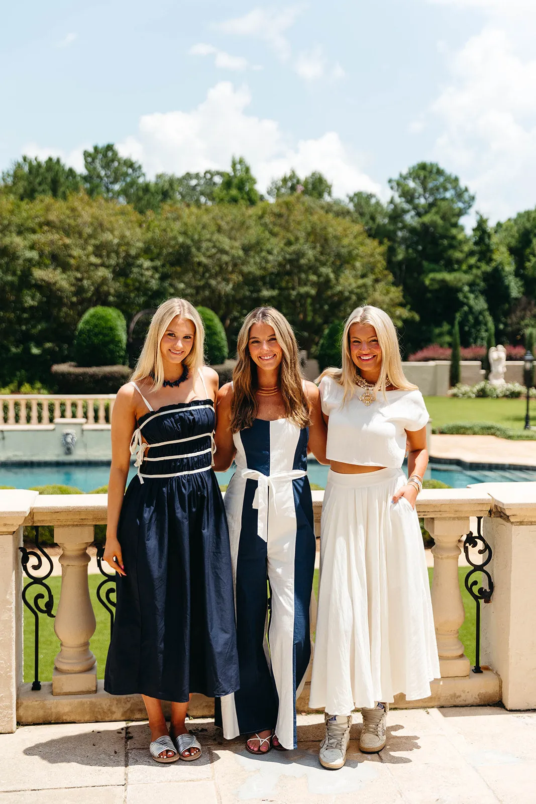River Midi Dress - Navy