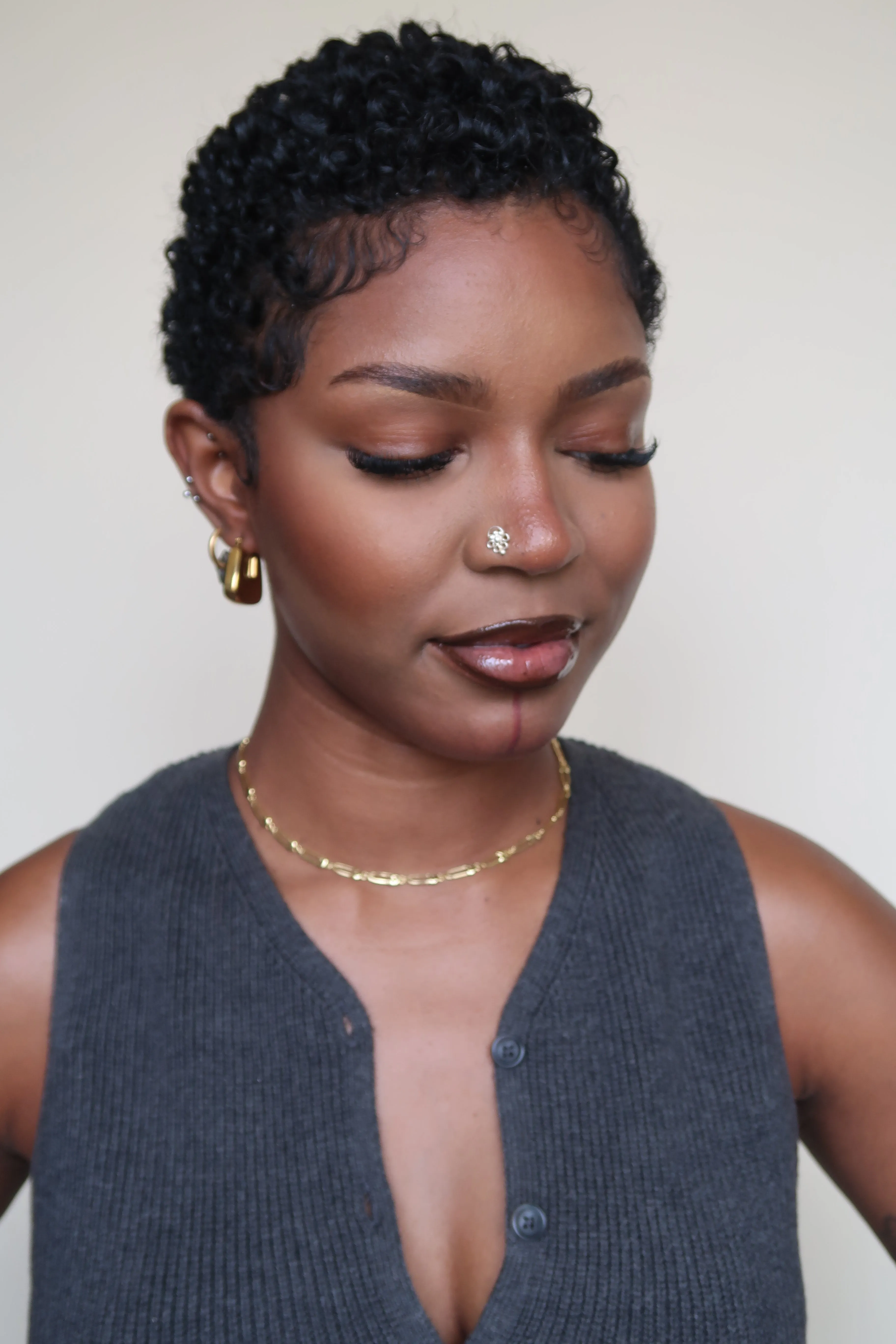 Safety Pin Necklace