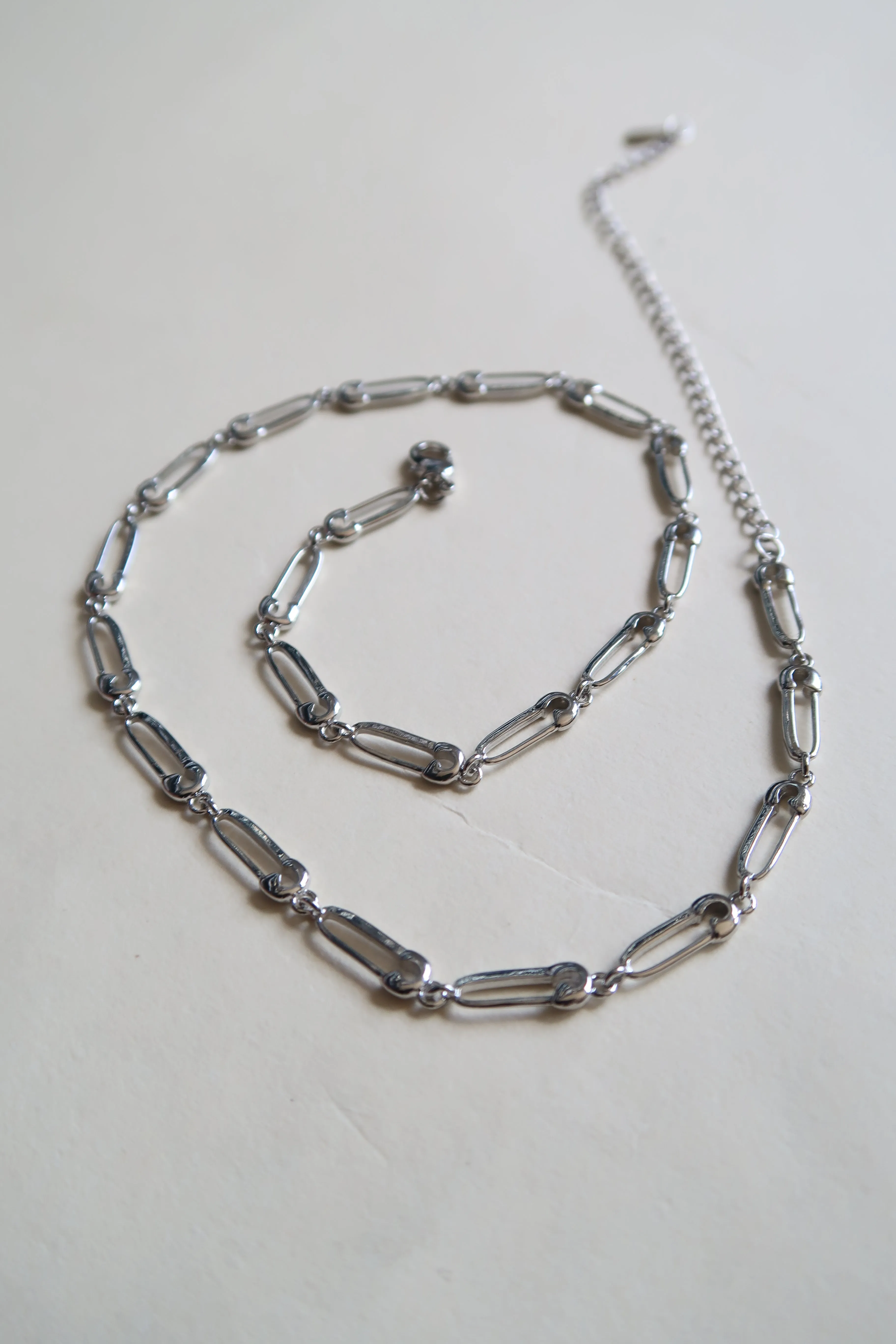 Safety Pin Necklace