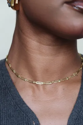 Safety Pin Necklace