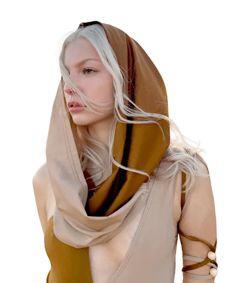 Sahara Sand Desert Hood