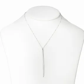 Silver Icicle Necklace - Large