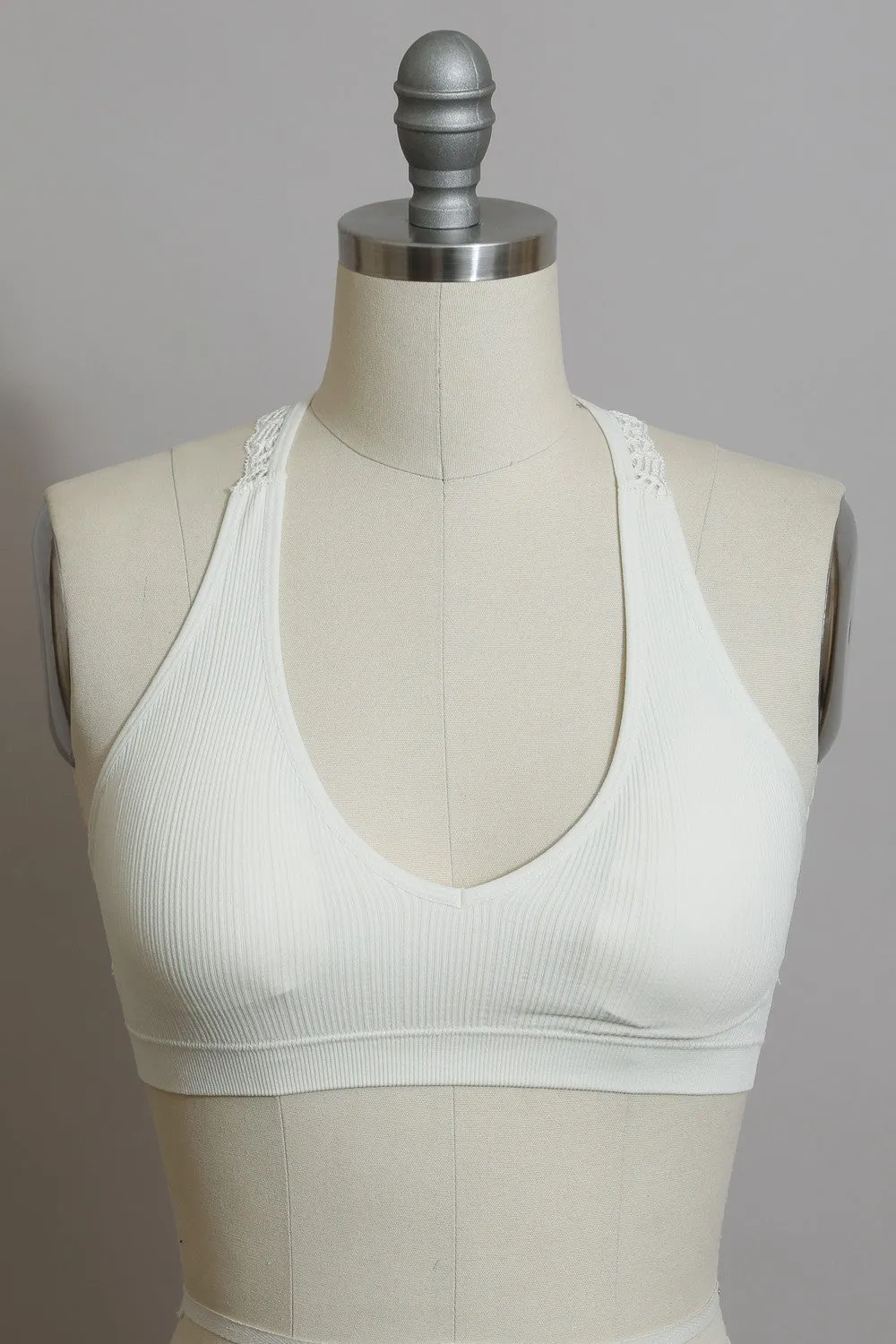 Simple & Sassy Seamless Lace Bralette- 3 Colors!