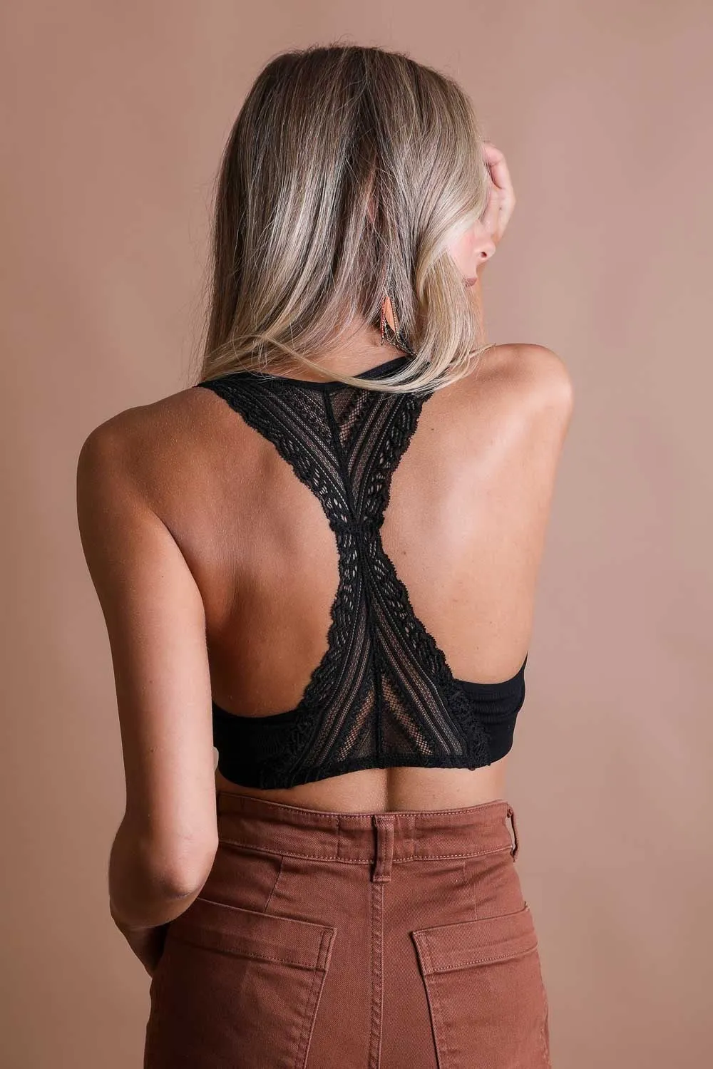 Simple & Sassy Seamless Lace Bralette- 3 Colors!