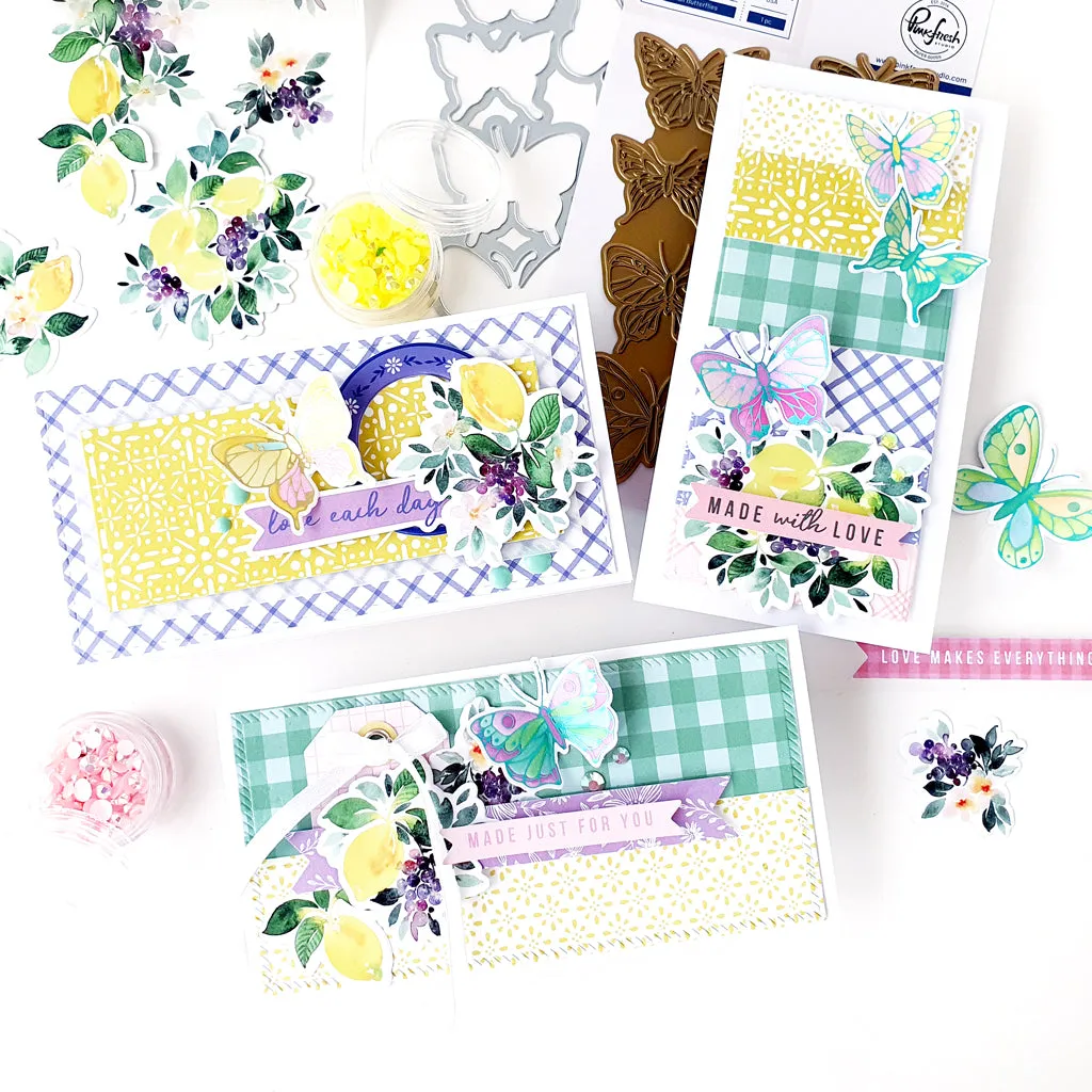 Small Butterflies layering stencil set