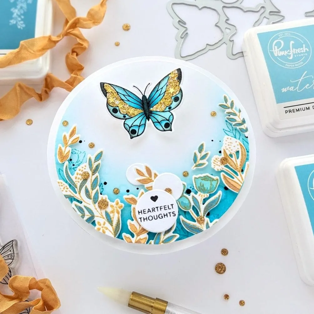 Small Butterflies layering stencil set