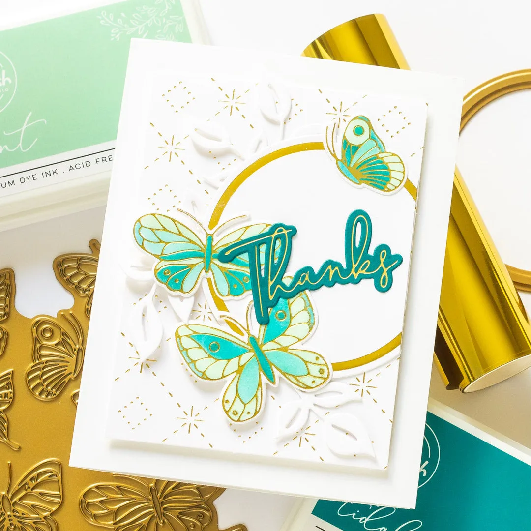 Small Butterflies layering stencil set