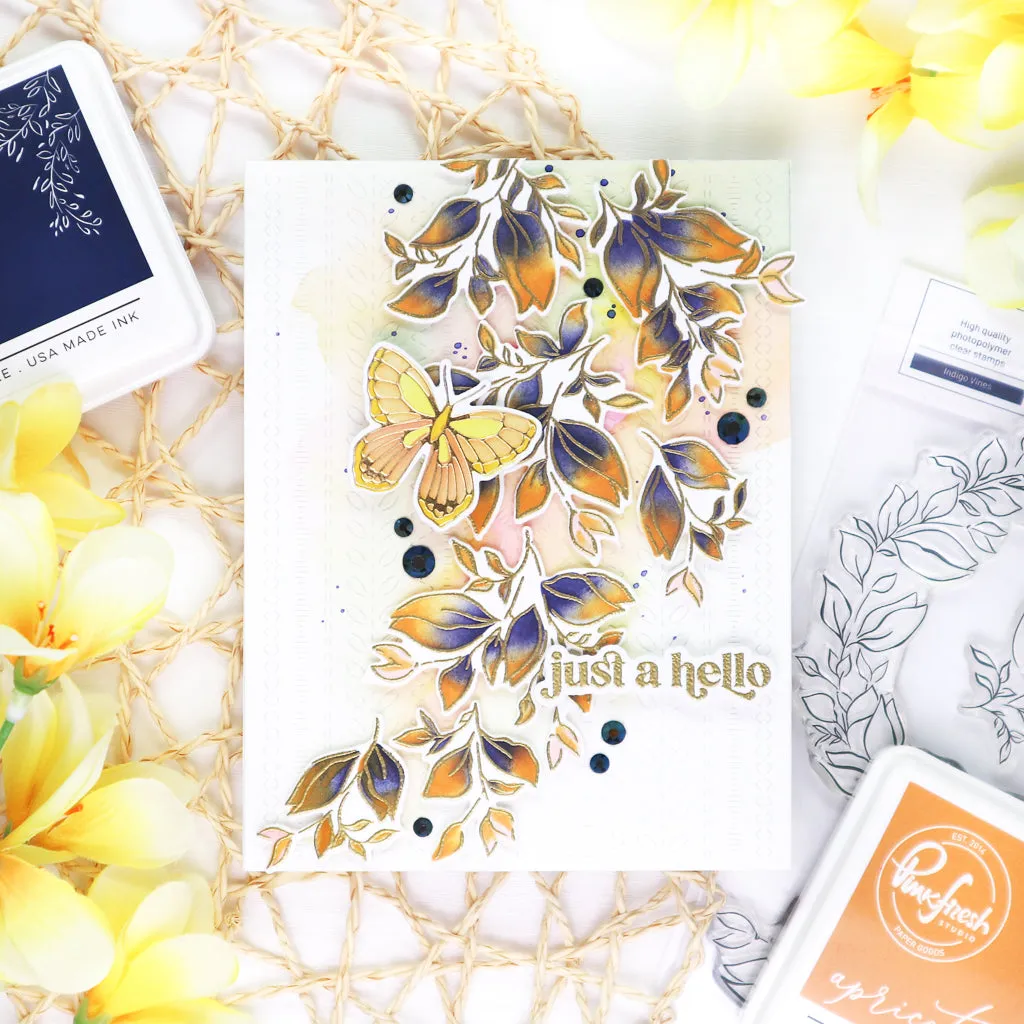Small Butterflies layering stencil set