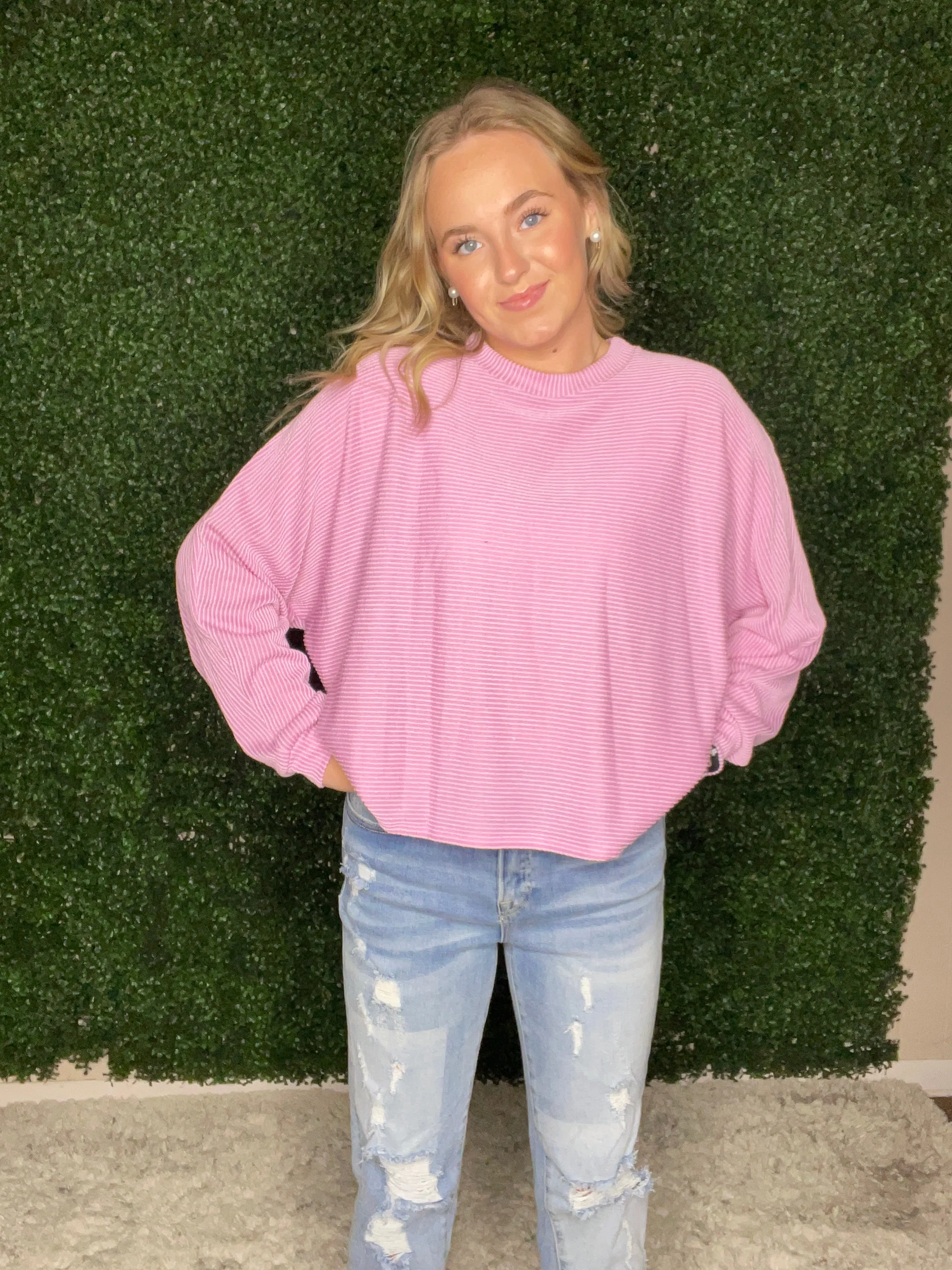 Soft Long Sleeve Ribbed Top