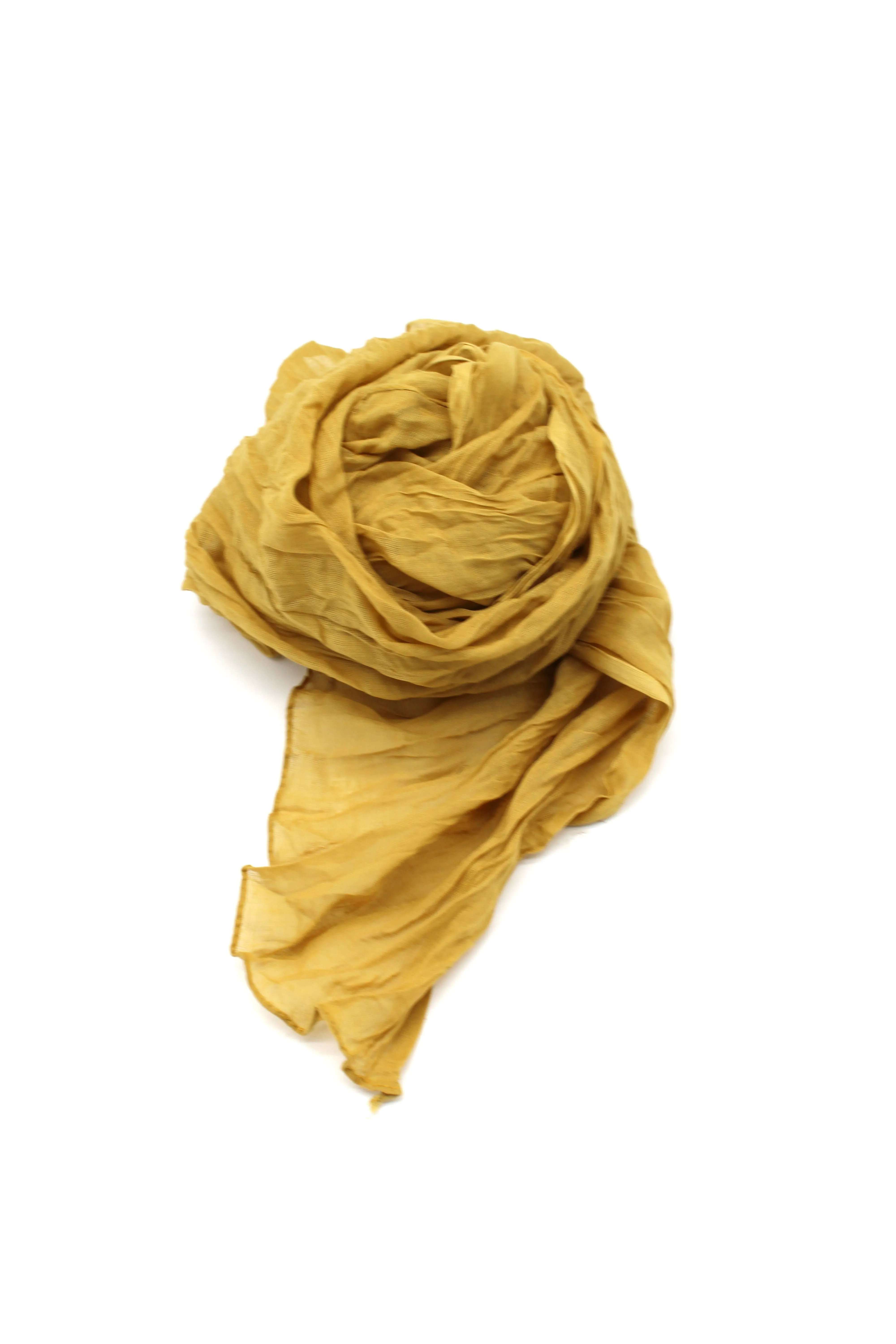 Solid Color Cotton Scarf Wrap