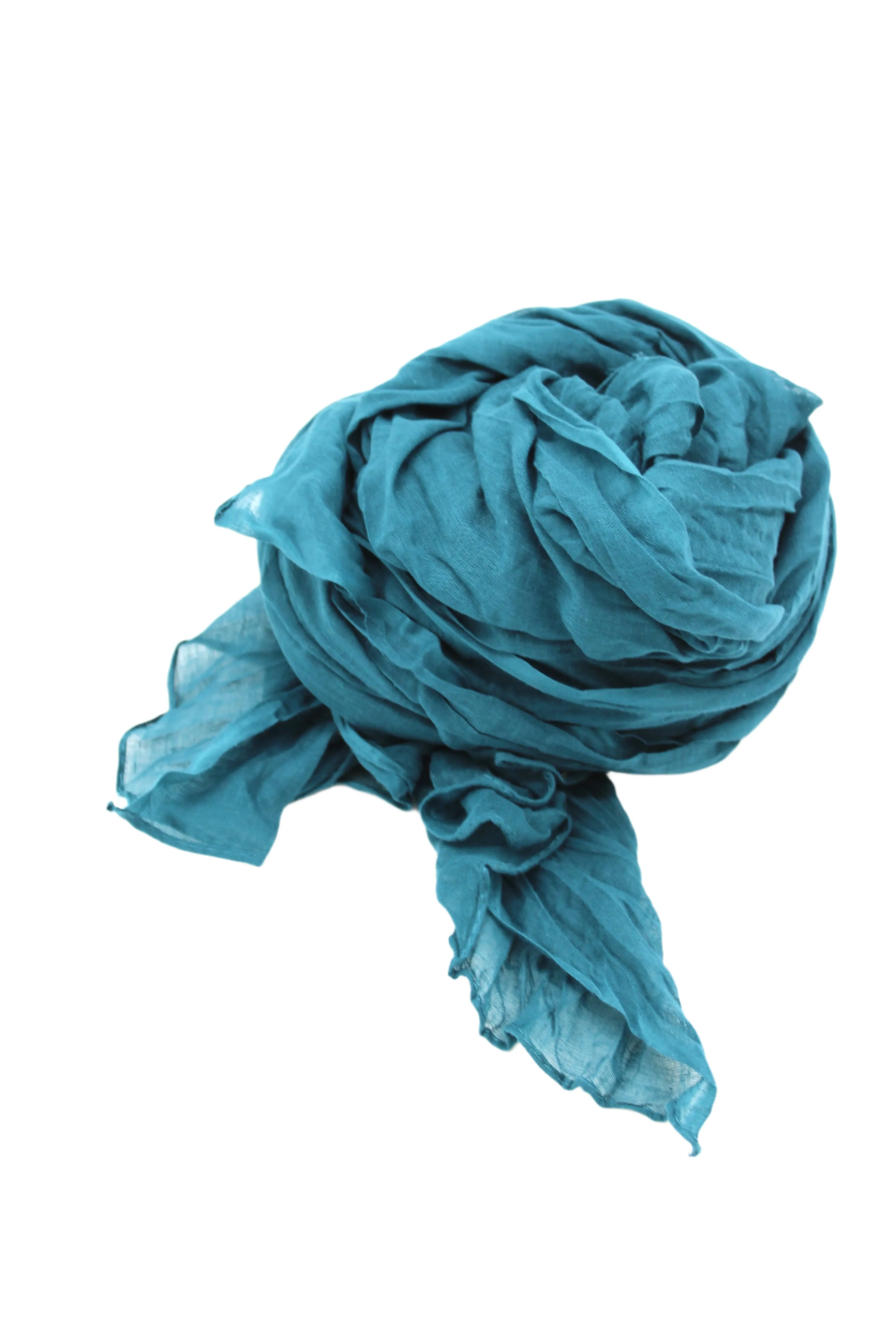 Solid Color Cotton Scarf Wrap