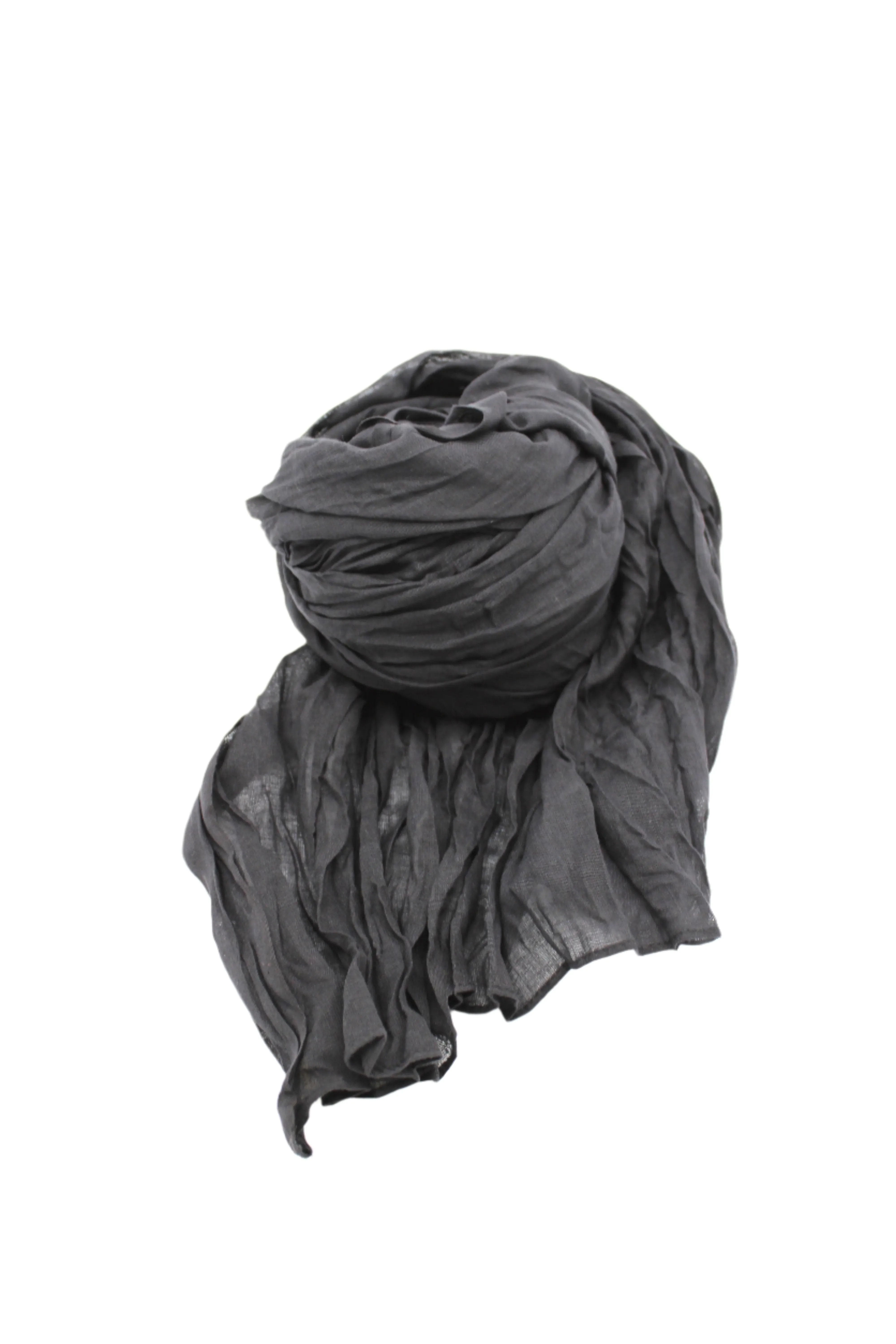 Solid Color Cotton Scarf Wrap