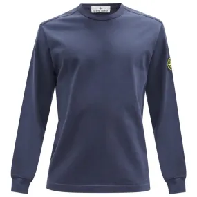 Stone Island Blue Sweatshirt