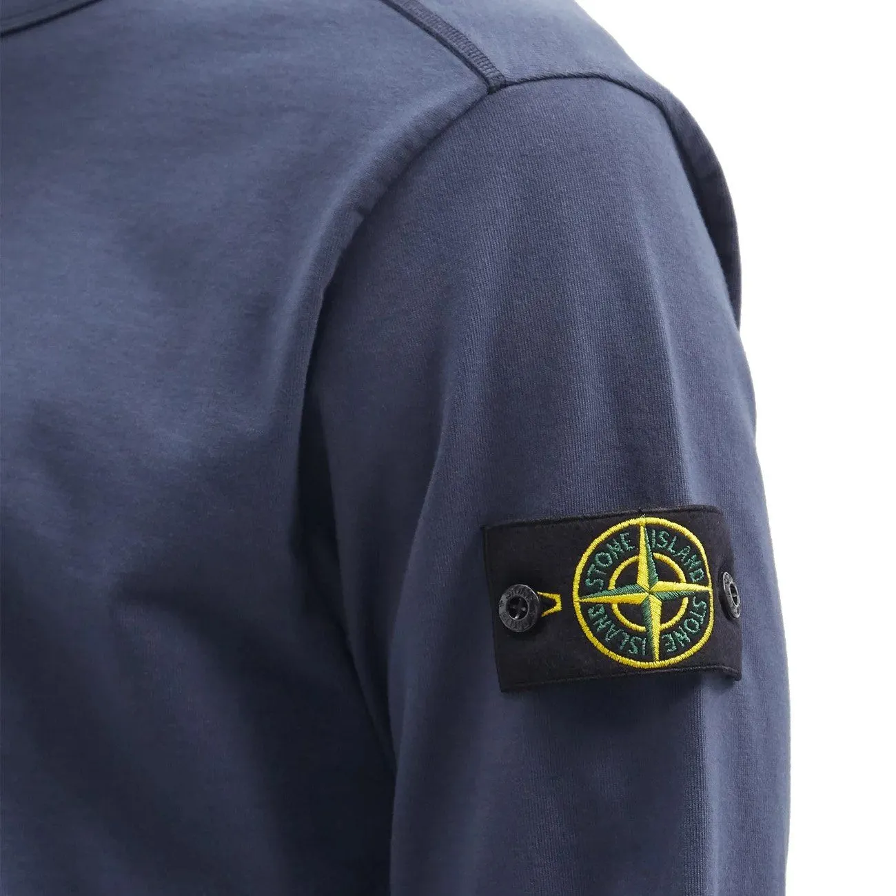 Stone Island Blue Sweatshirt