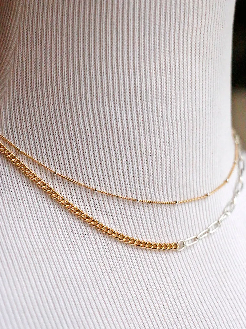Susan Rifkin Dainty Satellite Chain Necklace | More Color Options!