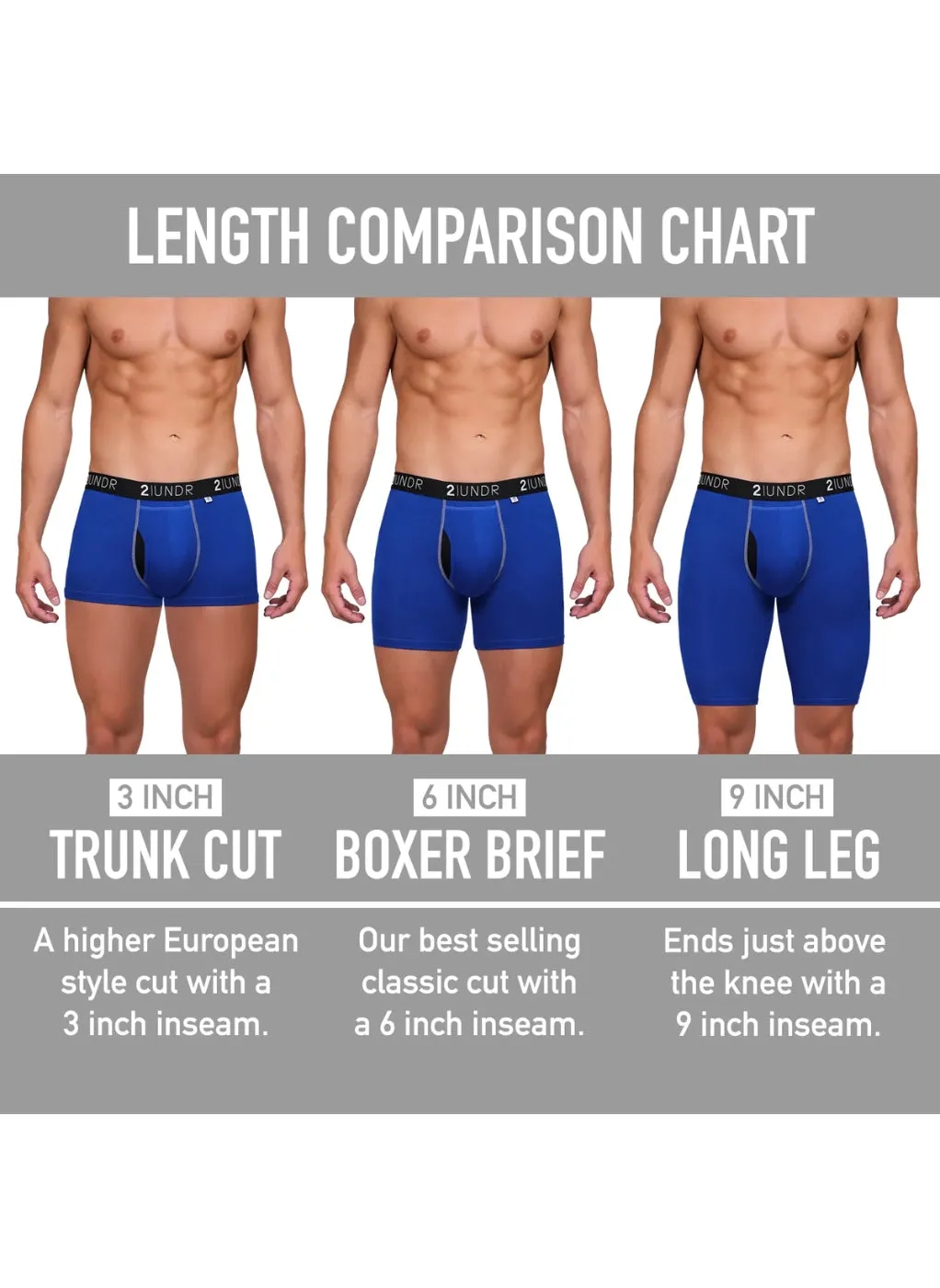 Swing Shift Long Leg - Grey/Blue