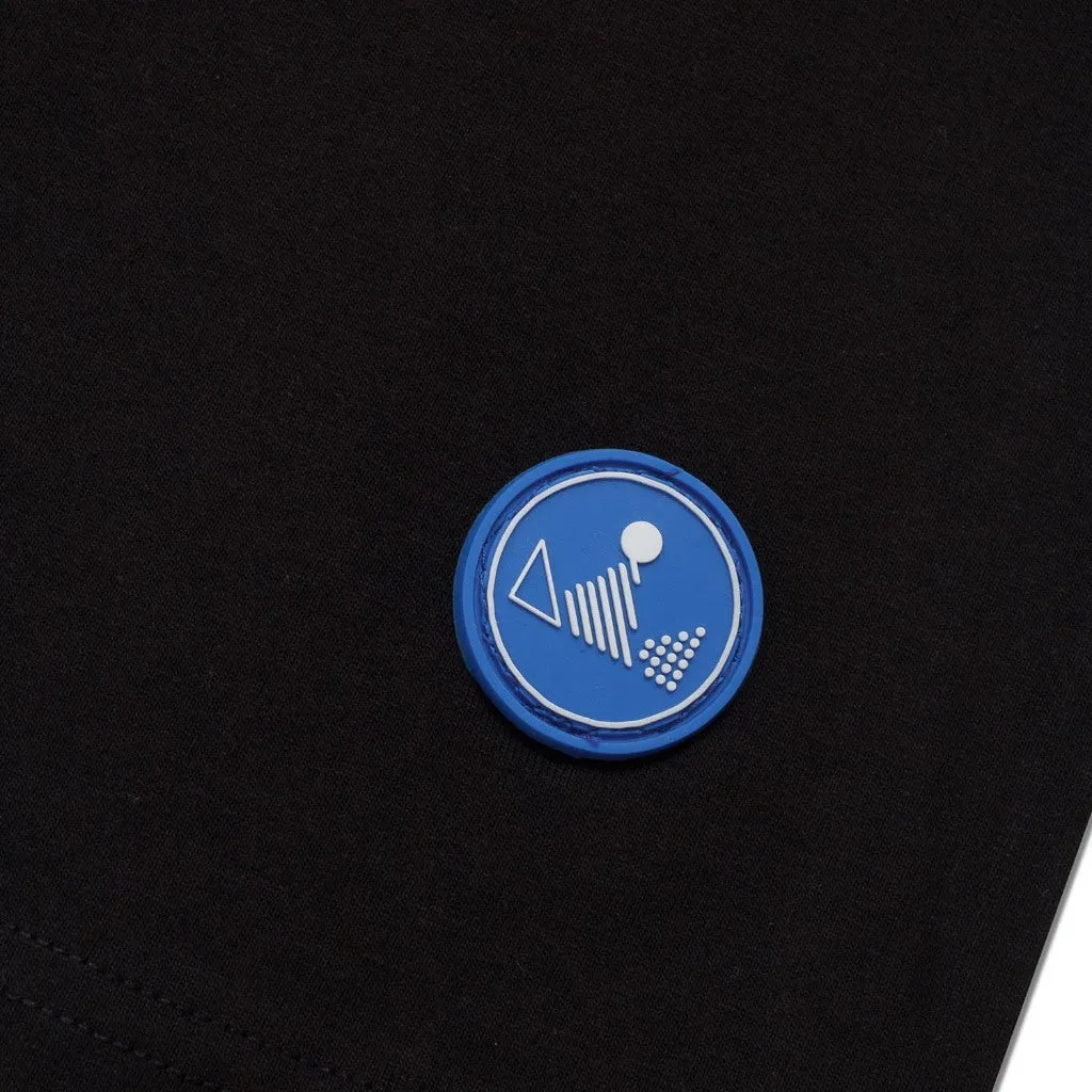 T-Shirt BOXY FIT 16s ESKE BLUE LABEL BLACK