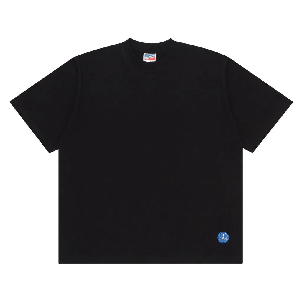 T-Shirt BOXY FIT 16s ESKE BLUE LABEL BLACK