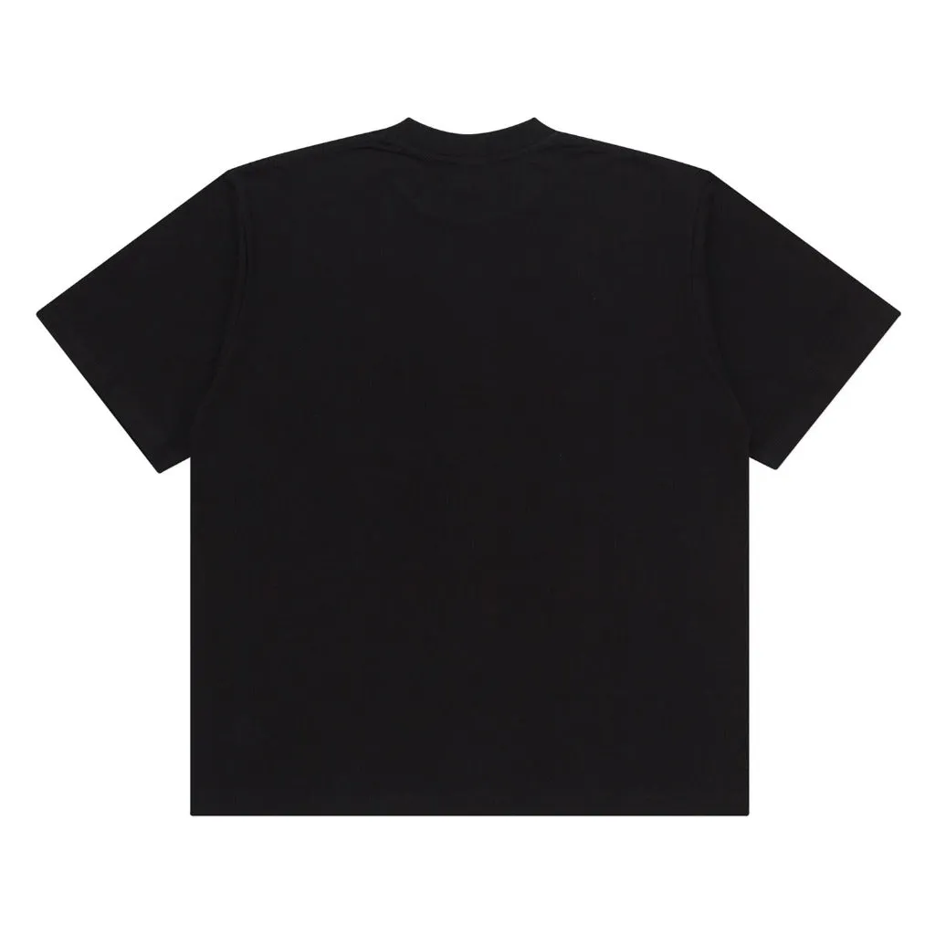 T-Shirt BOXY FIT 16s ESKE BLUE LABEL BLACK