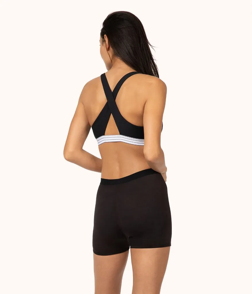 The All-Day Boy Short: Jet Black