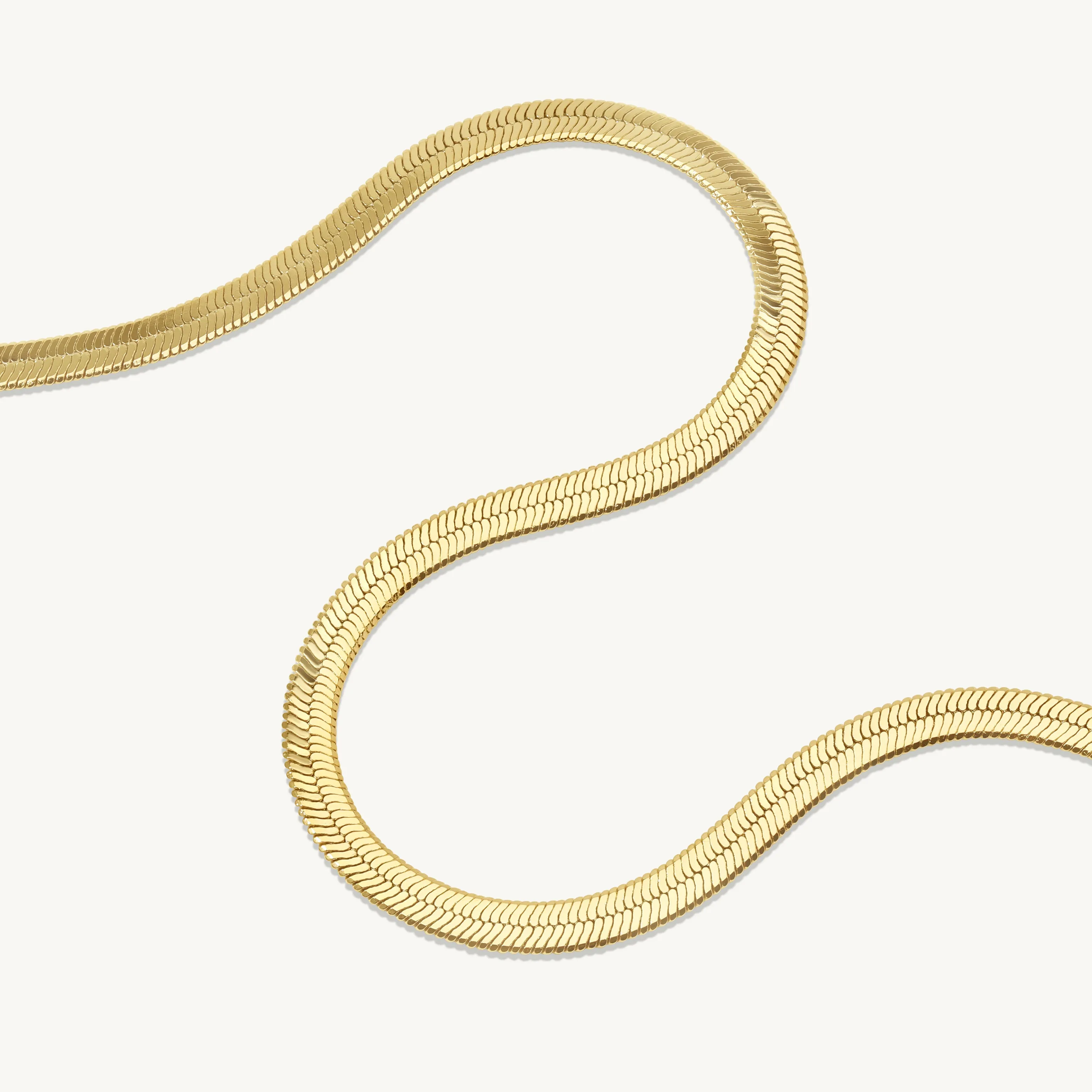 The Essential Herringbone Necklace Layering Set