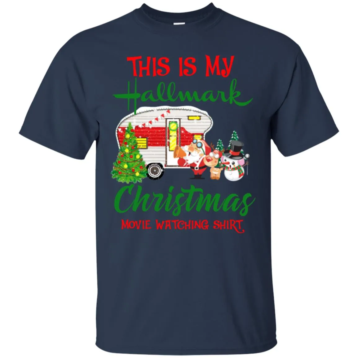 This Is My Hallmark Christmas Movie Watching Men T-Shirt