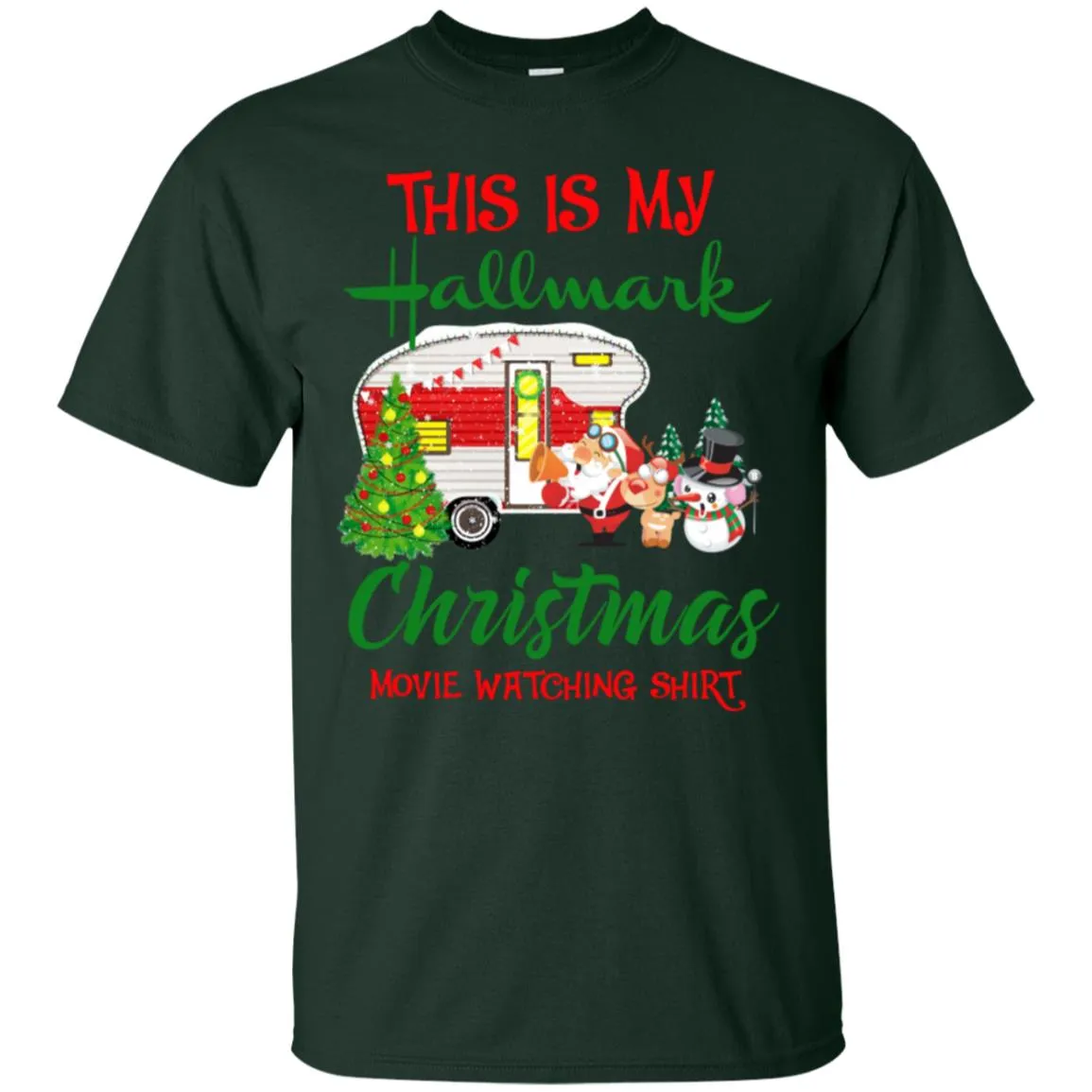This Is My Hallmark Christmas Movie Watching Men T-Shirt