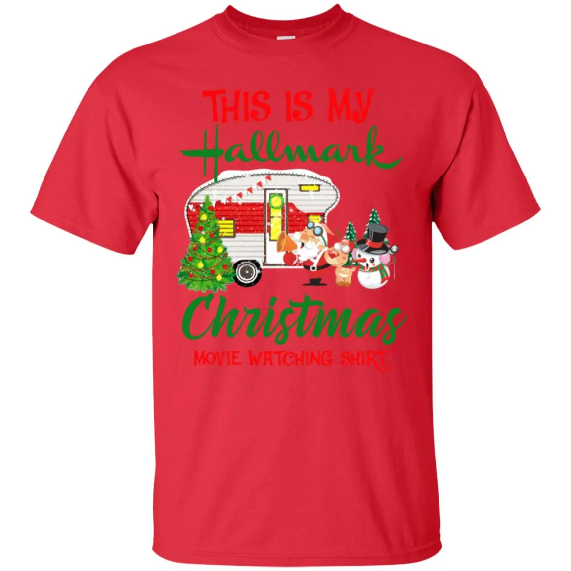 This Is My Hallmark Christmas Movie Watching Men T-Shirt