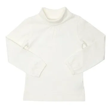 Toddler Cotton Polo-Neck Top