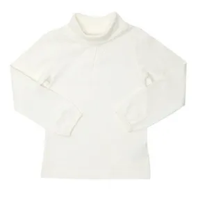Toddler Cotton Polo-Neck Top