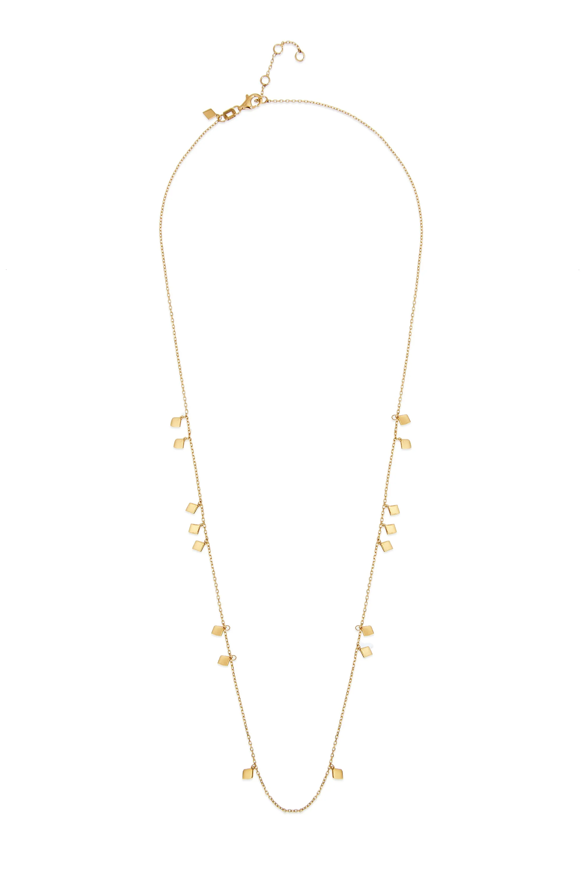 Tribal Charm Necklace  - 14 karat gold necklace for women