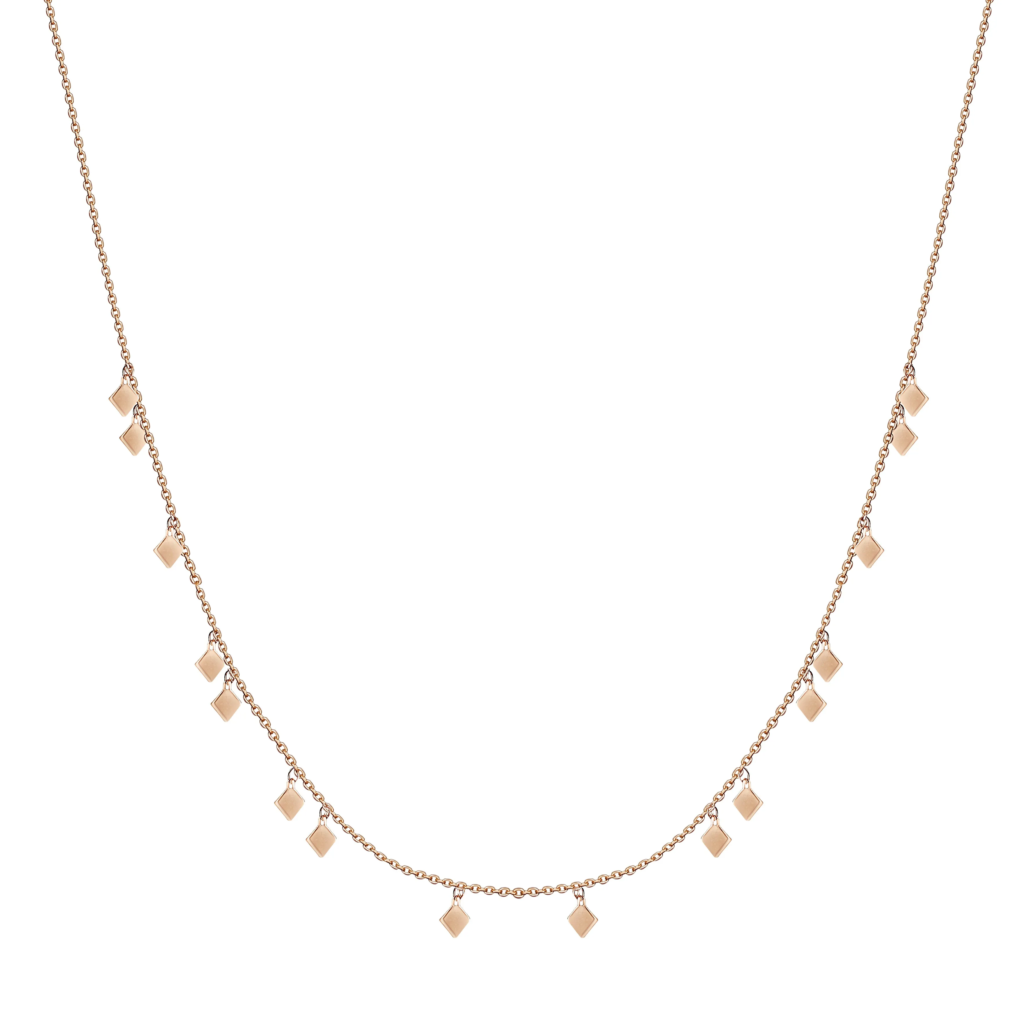 Tribal Charm Necklace  - 14 karat gold necklace for women