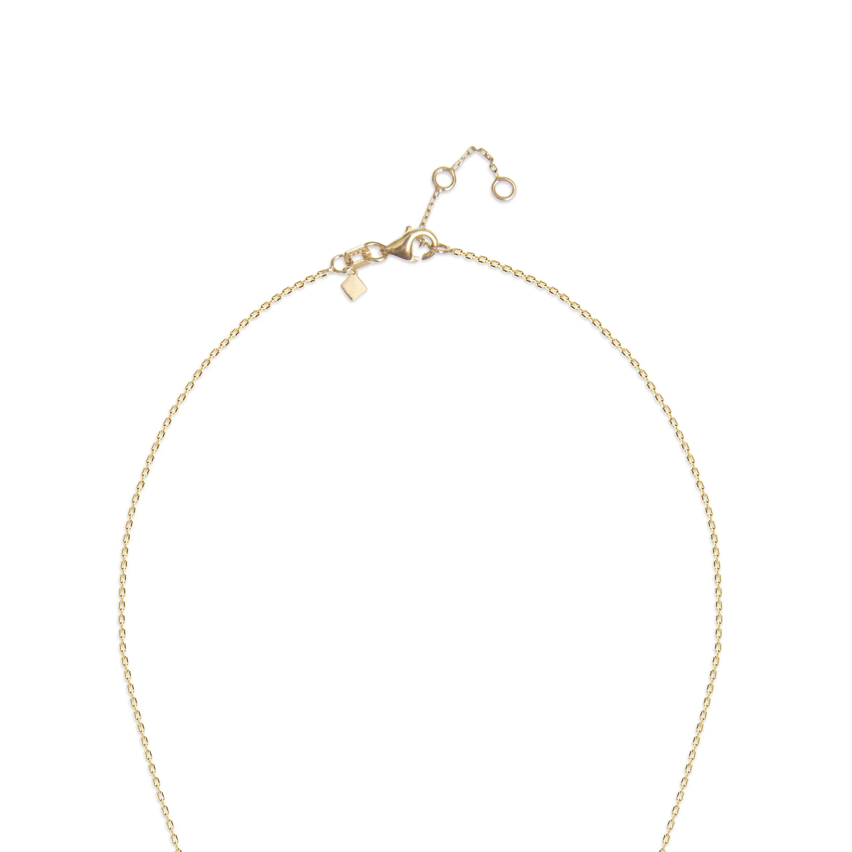 Tribal Charm Necklace  - 14 karat gold necklace for women
