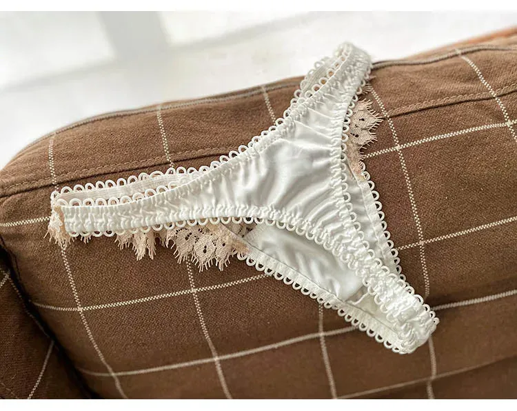 Ultra Thin Lace Underwear Set