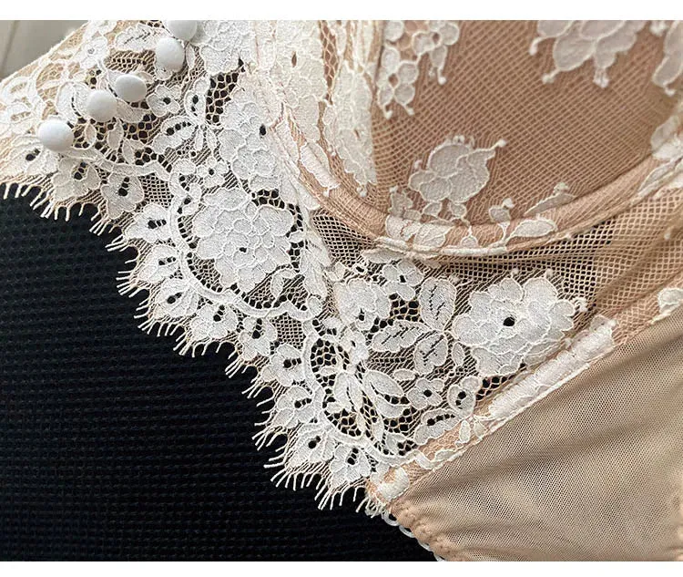 Ultra Thin Lace Underwear Set