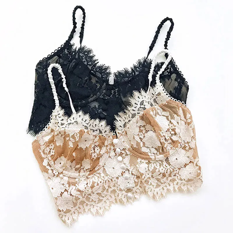 Ultra Thin Lace Underwear Set
