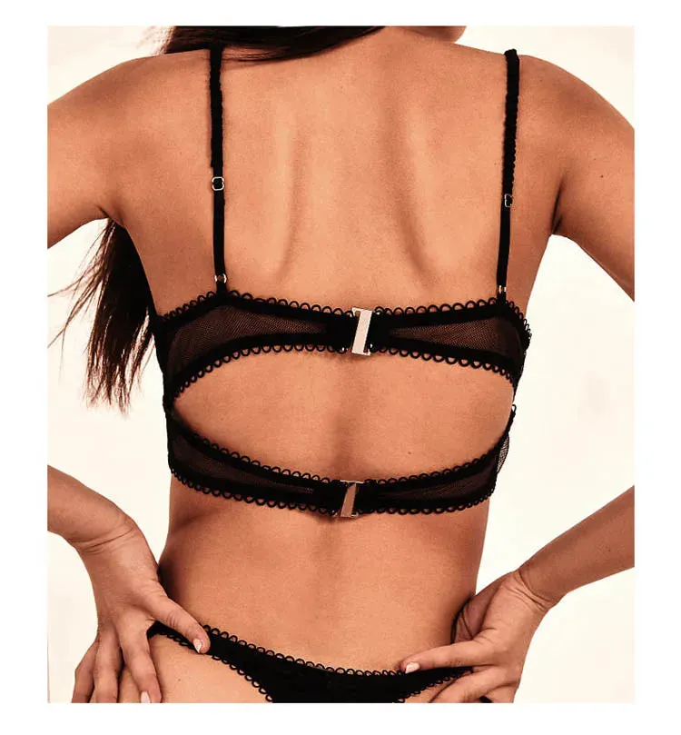 Ultra Thin Lace Underwear Set