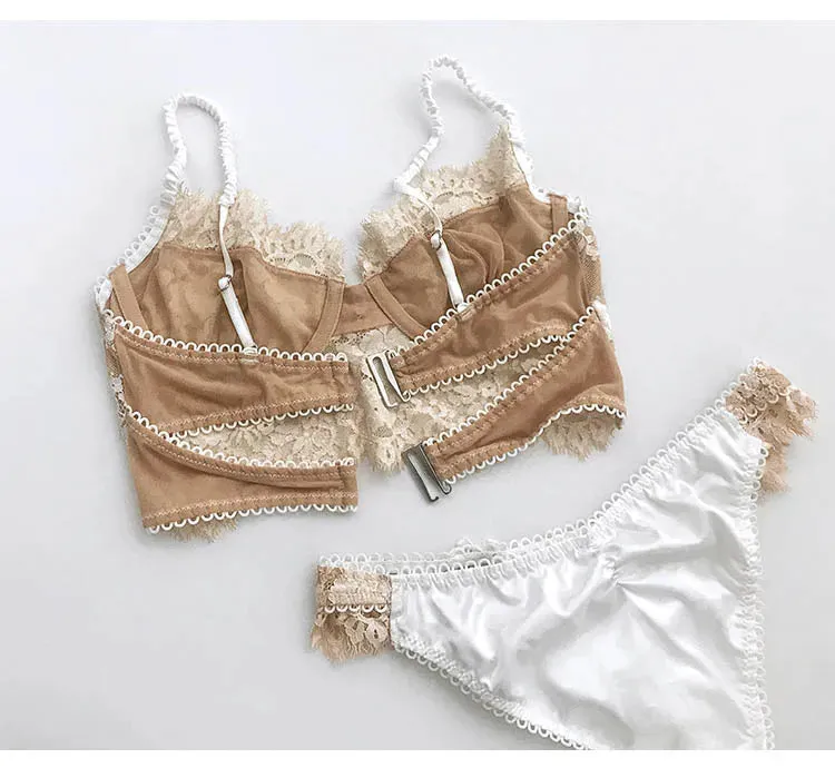 Ultra Thin Lace Underwear Set