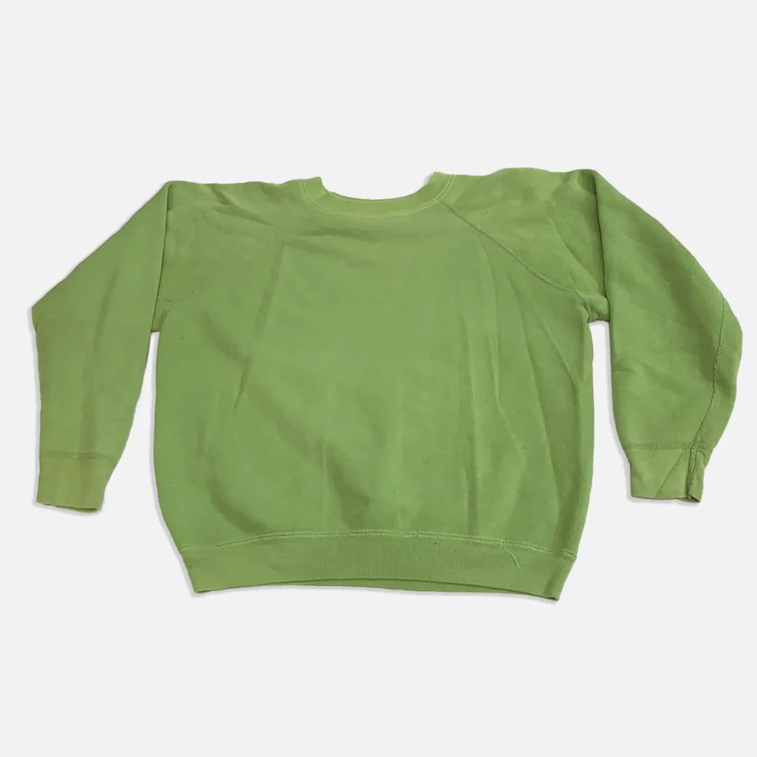 Vintage Green Crewneck Sweater