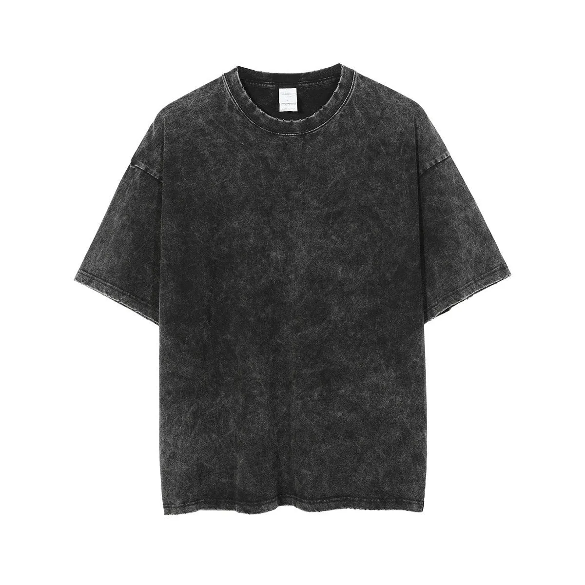 Vintage Washed Plain Fitness T Shirts