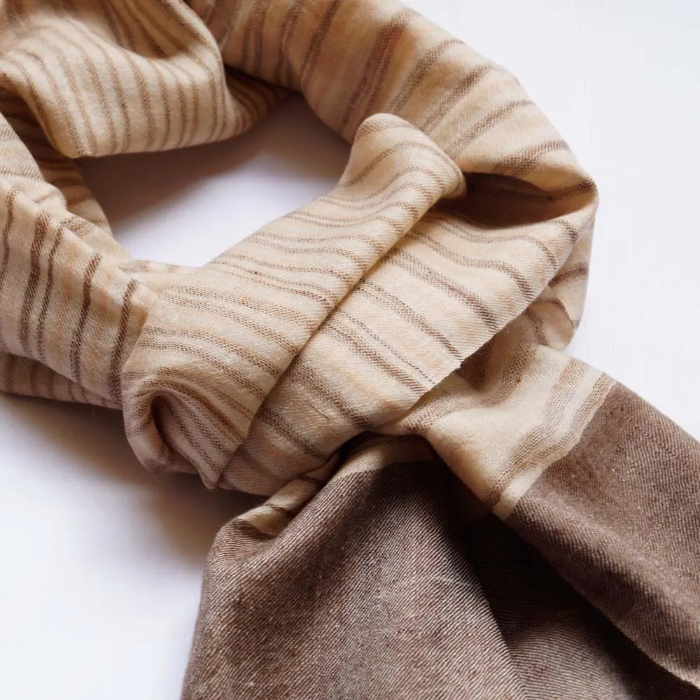 Walnut Pashmina Scarf For Men