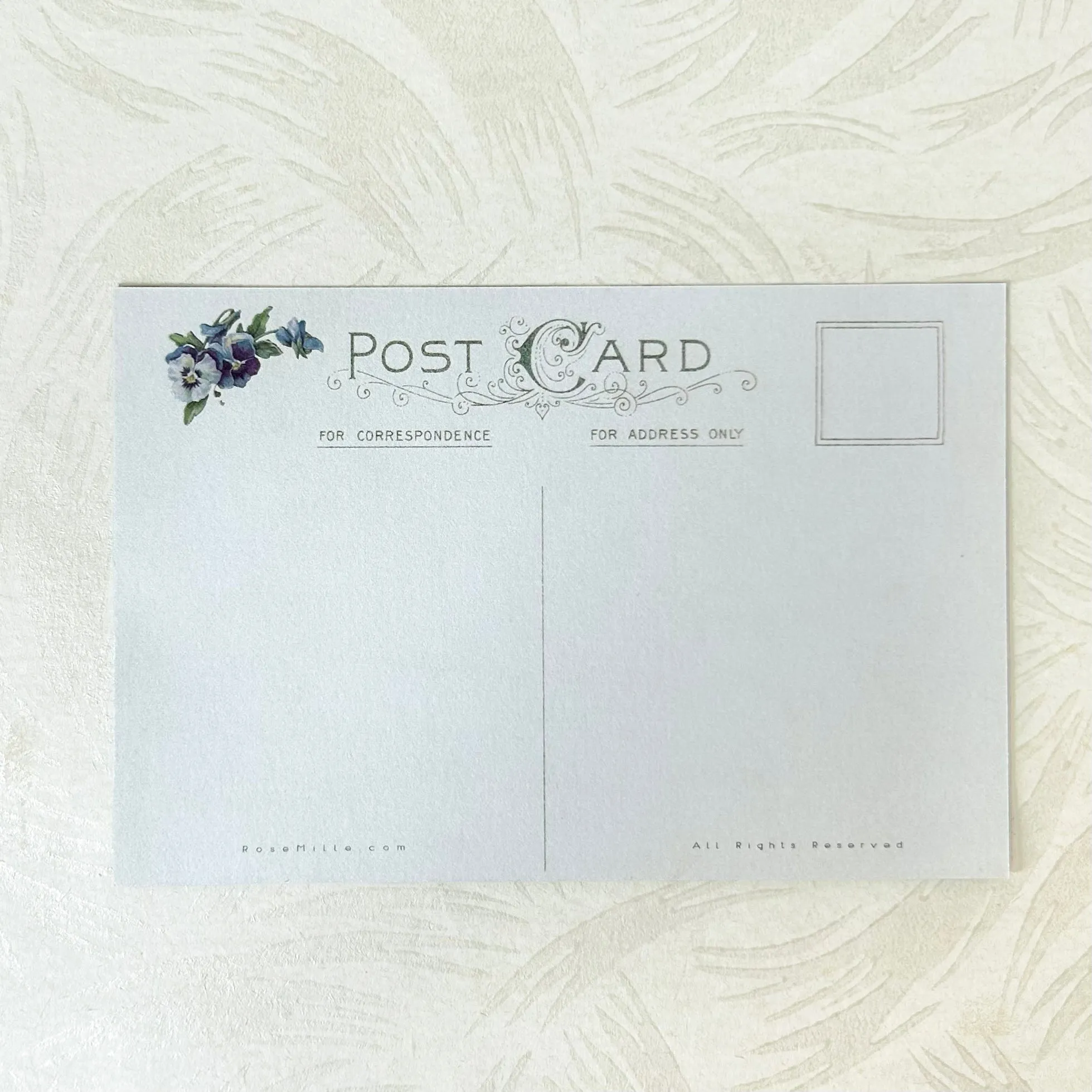 Wishing You Happiness - Layering PostCards