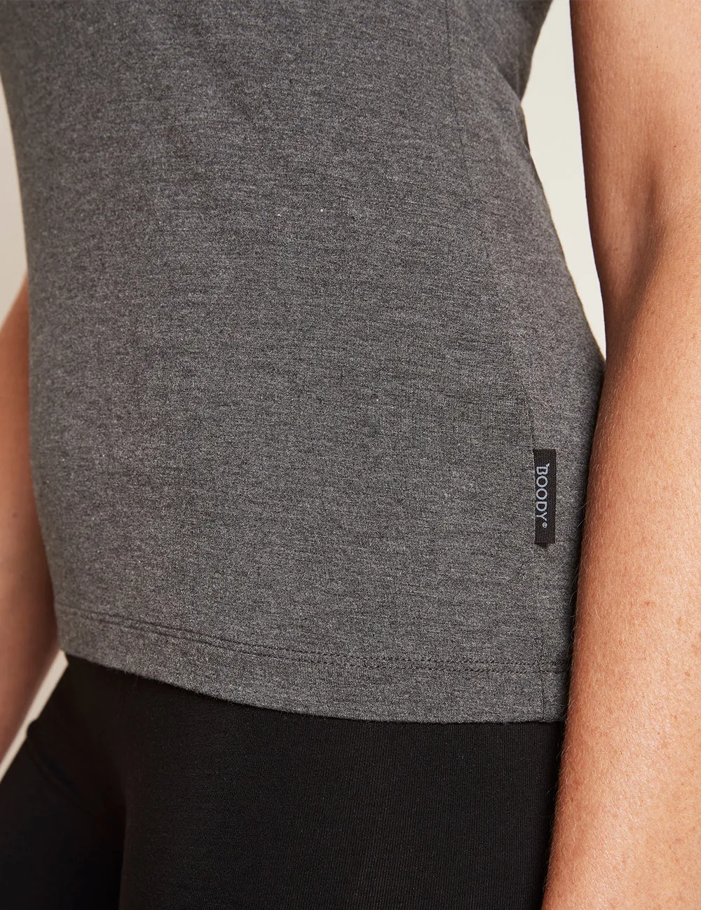 Women's V-Neck T-Shirt - Dark Marl