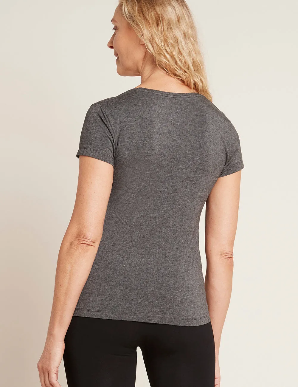 Women's V-Neck T-Shirt - Dark Marl