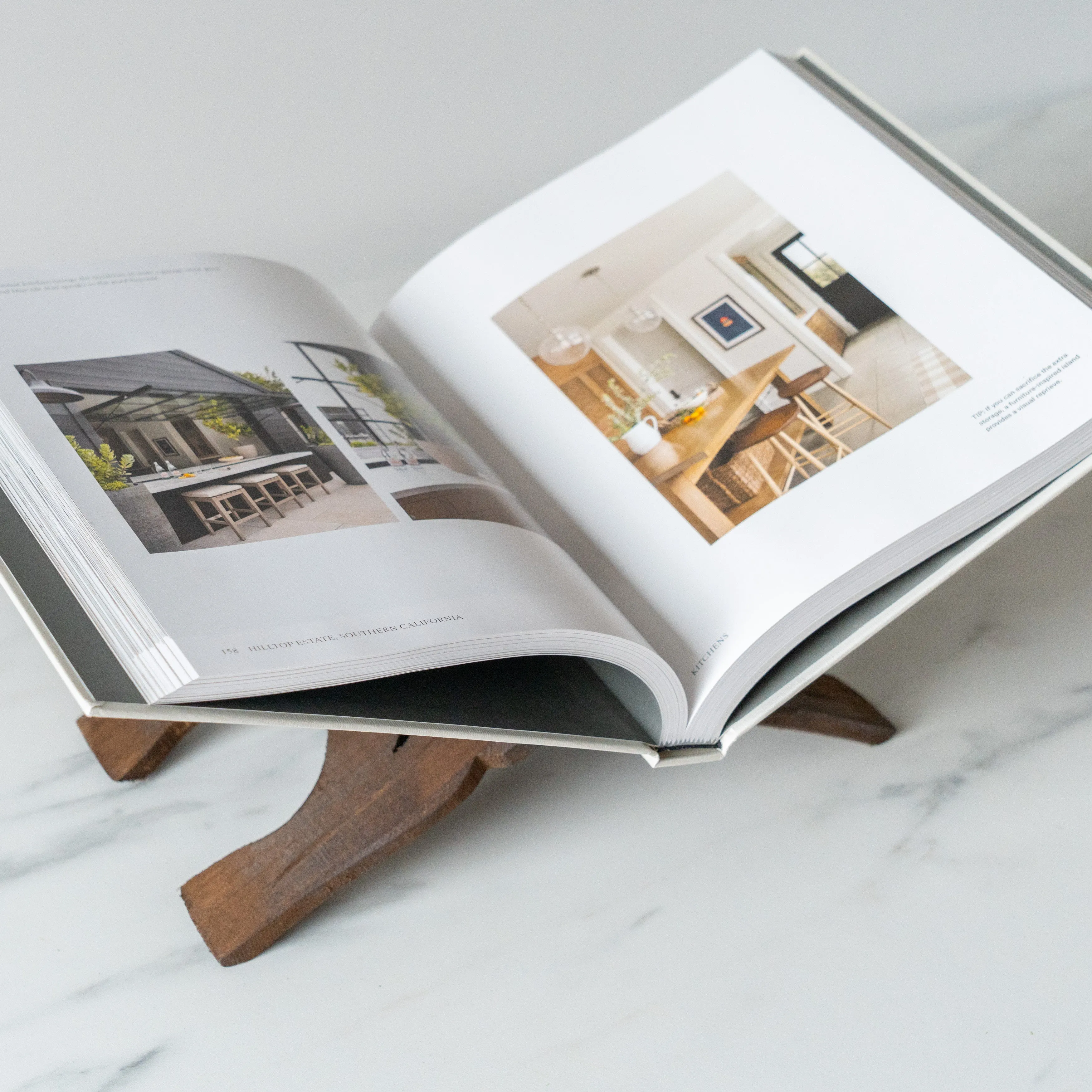 Wooden Book Holder