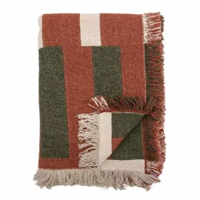 York Throw - Brown - Recycled Cotton