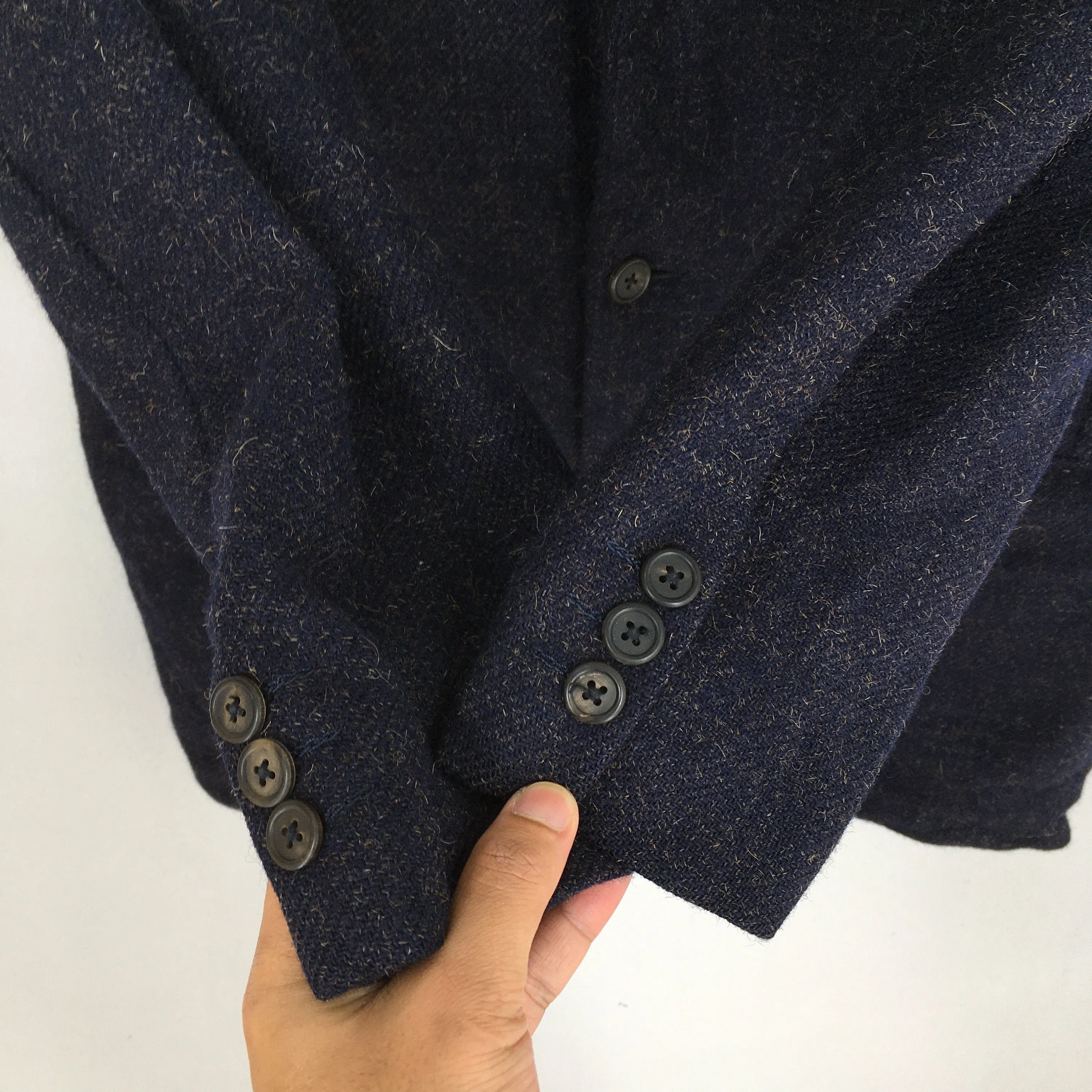 Ys For Men Yohji Yamamoto Wool Coat Jacket Medium