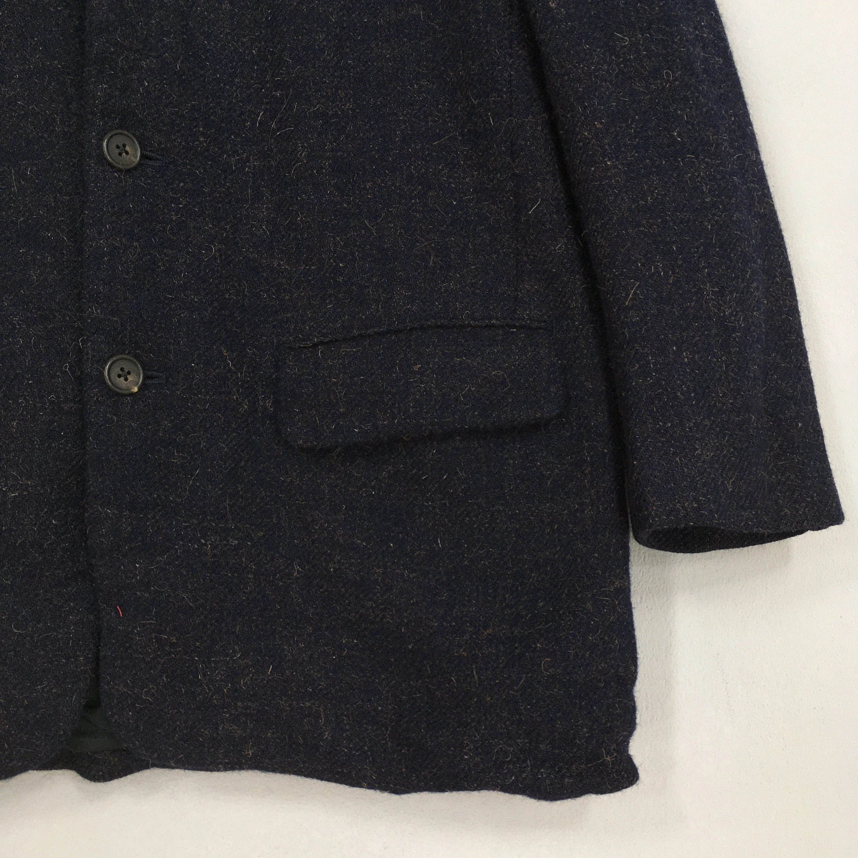 Ys For Men Yohji Yamamoto Wool Coat Jacket Medium